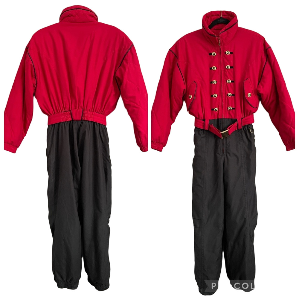 Vintage 80s Nutcracker One-Piece Ski Suit - Small - Picture 11 of 12